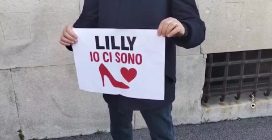 Sit-in davanti al palazzo di giustizia di Trieste per Liliana Resinovich