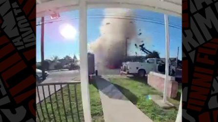 Esplosione per fuga di gas in California: il drammatico video