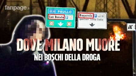 “L'eroina costa 2 euro”: dentro i boschi della droga di Rogoredo e San Donato con le camere nascoste