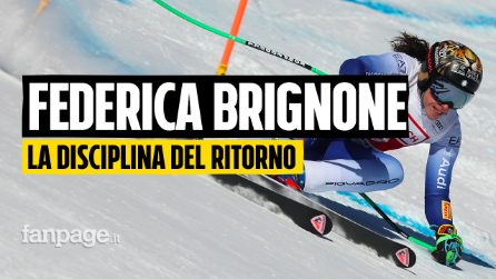 Brignone: "Dopo l'infortunio ho pensato: niente surf. Il primo giorno sugli sci è stato una tortura"