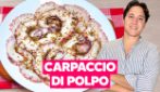 Carpaccio di polpo facile e squisito