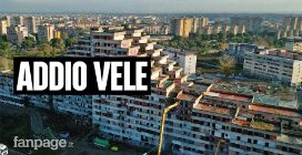 Scampia non è più il quartiere delle Vele, abbattuta la Vela Rossa