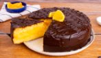 ORANGE AND CHOCOLATE CAKE: a crunchy crust for a soft and fragrant center!