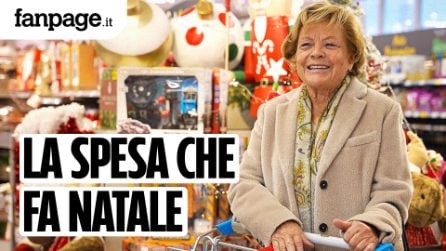 I carrelli della spesa a Natale raccontano storie d'amore e affetto