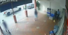 Una telecamera di sicurezza ha ripreso l'assassinio del nazionale ecuadoriano Mario Pineida