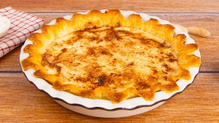 SUGAR CREAM PIE: un dessert semplice e cremoso!