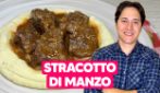 Stracotto di manzo tenero che si scioglie in bocca
