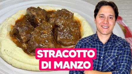 Stracotto di manzo tenero che si scioglie in bocca