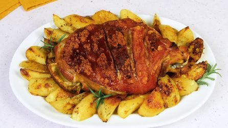 MAIALINO AL FORNO: il secondo croccante fuori e tenero dentro!