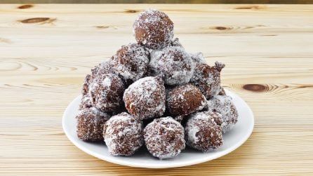 FRITTELLE AL CACAO: dei dolcetti così soffici e golosi sono tutti da provare!