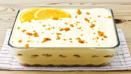 ORANGE TIRAMISU: Let yourself be tempted by this creamy, citrus-flavored dessert!
