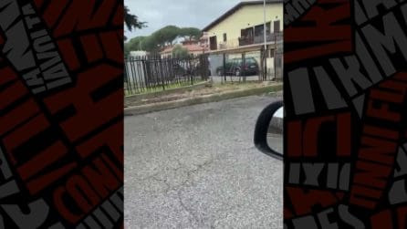 Neve a Roma, il video dei primi timidi fiocchi anche sulla Capitale