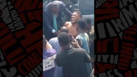 Anthony Joshua coinvolto in un incidente stradale in Nigeria, due vittime