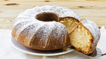 CIAMBELLONE SENZA UOVA: il dolce da credenza leggero e profumato!