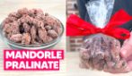 MANDORLE PRALINATE IN CASA: solo 3 INGREDIENTI, si preparano SENZA SPORCARE!