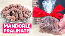 MANDORLE PRALINATE IN CASA: solo 3 INGREDIENTI, si preparano SENZA SPORCARE!