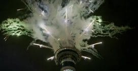 Auckland apre le celebrazioni del Capodanno 2026:i fuochi d'artificio dalla Sky Tower