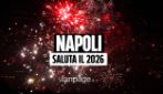 Capodanno 2026 a Napoli, fuochi d'artificio in tutta la città per salutare il 2025