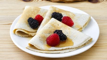 PROTEIN CRÊPES: very light without sugar, butter or oil!