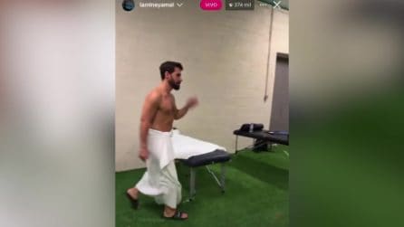 Szczesny pizzicato a fumare nello spogliatoio, Yamal censura il video negli spogliatoi