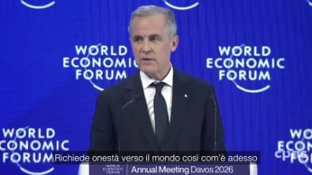 Davos, premier canadese Carney si schiera con la Groenlandia: “Vecchio ordine mondiale non tornerà più”