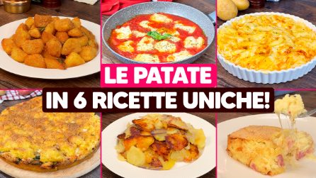 6 RICETTE VELOCI CON LE PATATE