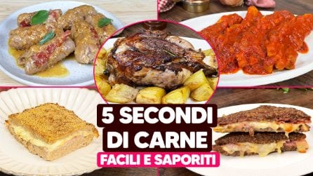 5 SECONDI DI CARNE TENERI E SUCCOSI