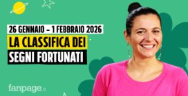 Oroscopo, la classifica dei segni più fortunati della settimana dal 26 gennaio al 1 febbraio 2026