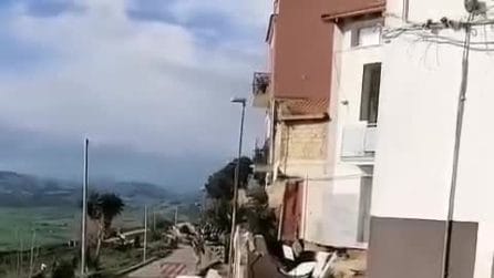 Le immagini della frana di Niscemi riprese dai cittadini