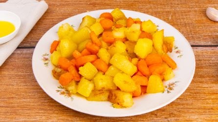 PATATE E CAROTE IN PADELLA: ti ci vogliono pochi minuti e sono deliziosi!