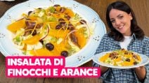 INSALATA DI FINOCCHI E ARANCE alla SICILIANA: il contorno invernale CHE TI CONQUISTERÀ