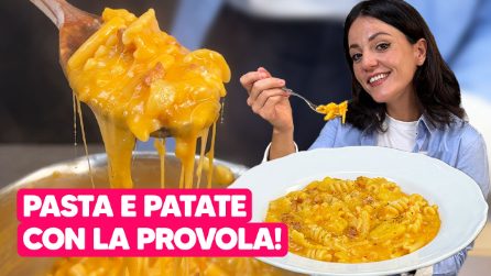 PASTA E PATATE CON LA PROVOLA: ecco tutti i TRUCCHI per farla CREMOSA e FILANTE