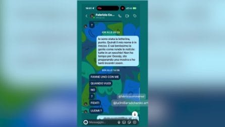 Ludmilla Radchenko pubblica le chat con Fabrizio Corona: "Nessuno si ricorda di te, ti rilancio"