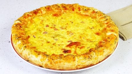 TORTA SALATA CON VERZA: il rustico saporito e facile da preparare!