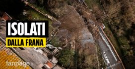 Tra le case di Isola Farnese isolate dalla frana. "Siamo ostaggi nelle nostre case"