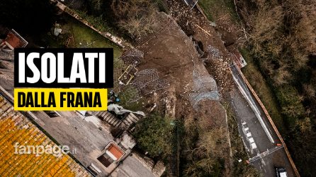 Tra le case di Isola Farnese isolate dalla frana. "Siamo ostaggi nelle nostre case"