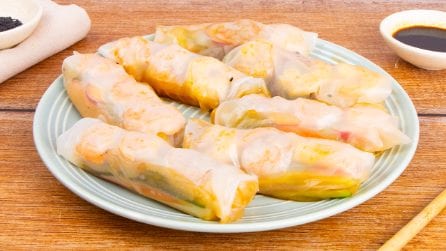 VIETNAMESE SPRING ROLLS: the ethnic dish to serve as a delicious appetizer!