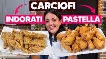 CARCIOFI FRITTI: croccanti fuori e morbidi dentro, ecco 2 versioni da provare subito!