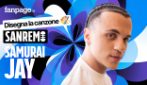 Samurai Jay disegna "Ossessione", il suo brano a Sanremo 2026: "Vi spiego l'idea di Belen Rodriguez"