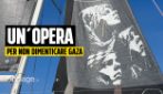 Laika, la street artist a Sanremo: un'opera per non dimenticare Gaza