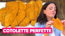 COTOLETTE DI POLLO PERFETTE: saranno SUCCOSE, CROCCANTI e con una PANATURA INDISTRUTTIBILE
