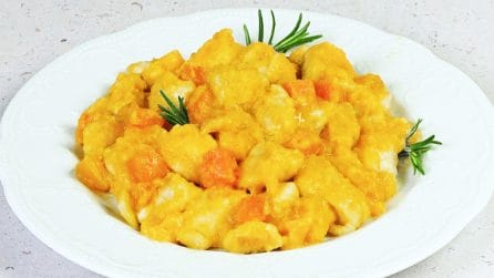 BOCCONCINI DI POLLO E ZUCCA: buonissimi da fare in padella!