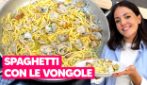 SPAGHETTI ALLE VONGOLE: con un SUGHETTO SPAZIALE e senza TRACCIA DI SABBIA!