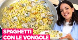 SPAGHETTI ALLE VONGOLE: con un SUGHETTO SPAZIALE e senza TRACCIA DI SABBIA!