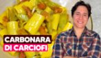 Carbonara di carciofi: la variante cremosa e saporita