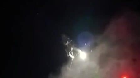 Bloccati durante escursione sulla Maiella, recuperati 4 escursionisti: il video dell'operazione