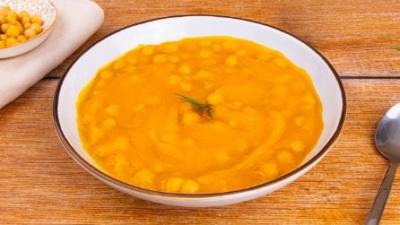 ZUPPA DI CECI E ZUCCA: il piatto vellutato e cremoso da gustare in ogni occasione!