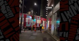 Tram deragliato vicino a stazione Centrale a Milano