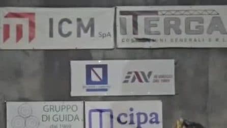 La metro a Capodichino ora è più vicina: abbattuto l'ultimo diaframma della galleria dei treni