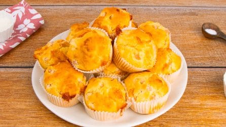 HAM AND CHEESE MUFFINS: quick and delicious!